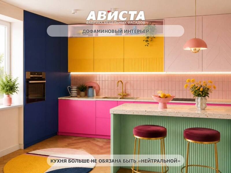 Дофаминовый интерьер — это не просто тренд!